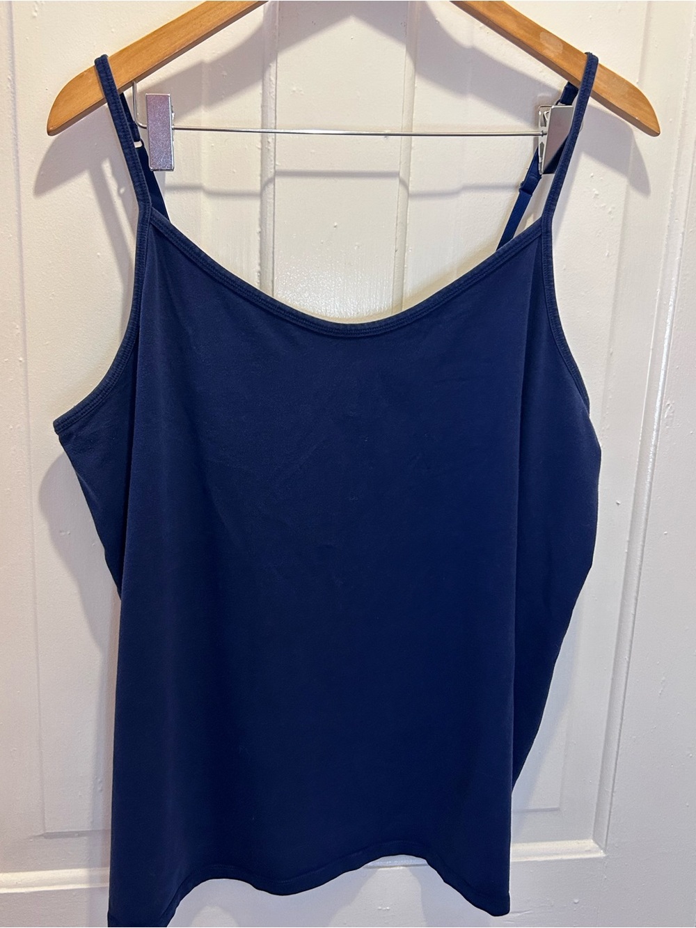 Women's Navy Stretch Camisole Tank Top